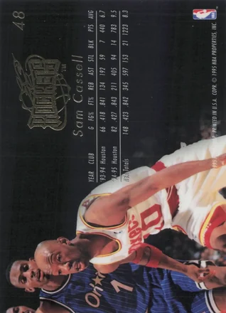 Sam Cassell 背面