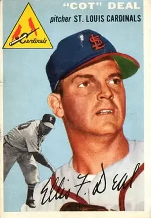 1954 Topps #192 Cot Deal