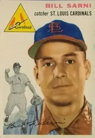 1954 Topps #194 Bill Sarni