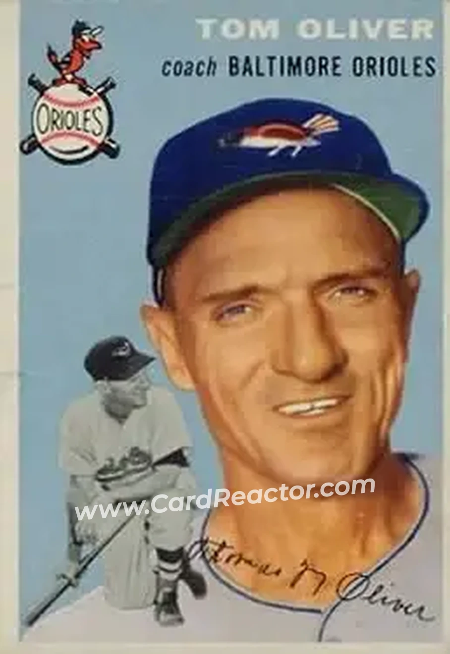 Front of Tom Oliver