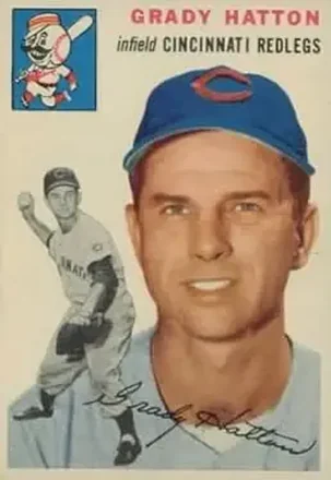 1954 Topps #208 Grady Hatton