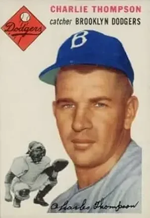 1954 Topps #209 Charley Thompson