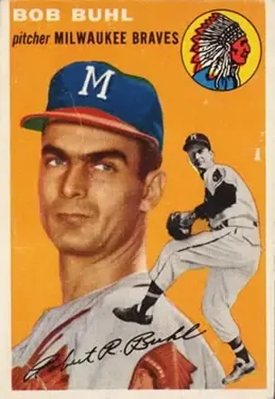 1954 Topps #210 Bob Buhl