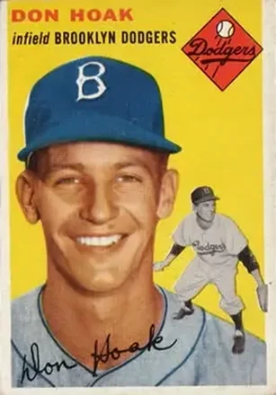 1954 Topps #211 Don Hoak