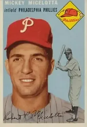 1954 Topps #212 Mickey Micelotta