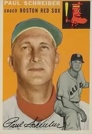 1954 Topps #217 Paul Schreiber
