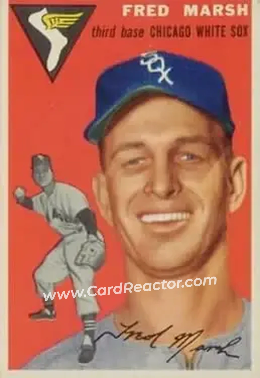 Front of Fred Marsh
