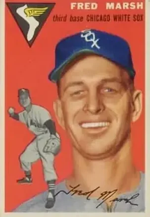 1954 Topps #218 Fred Marsh