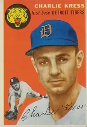 1954 Topps #219 Charlie Kress