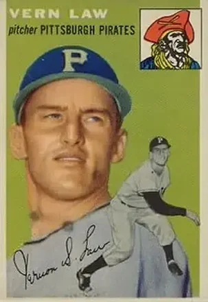 1954 Topps #235 Vern Law