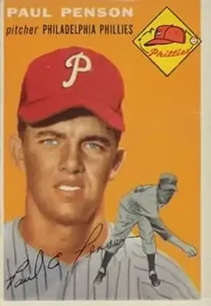 1954 Topps #236 Paul Penson
