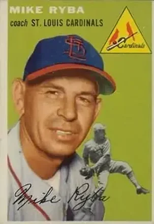 1954 Topps #237 Mike Ryba