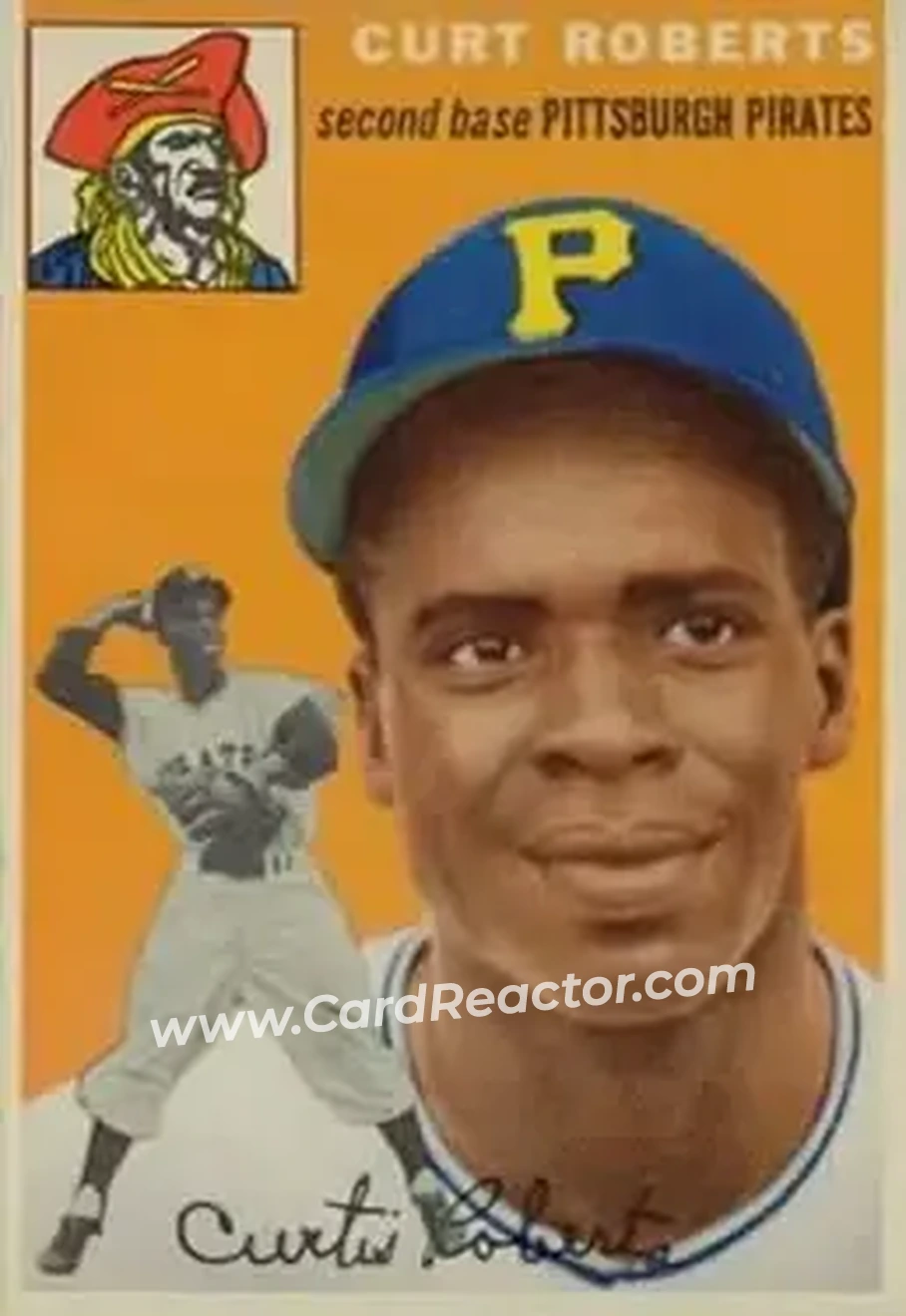Front of Curt Roberts