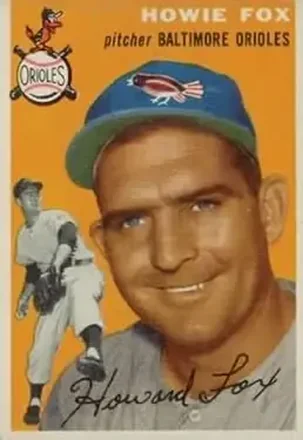 1954 Topps #246 Howard Fox