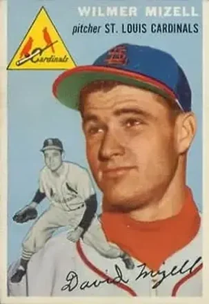 1954 Topps #249 Wilmer Mizell