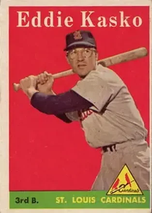 1958 Topps #8 Eddie Kasko