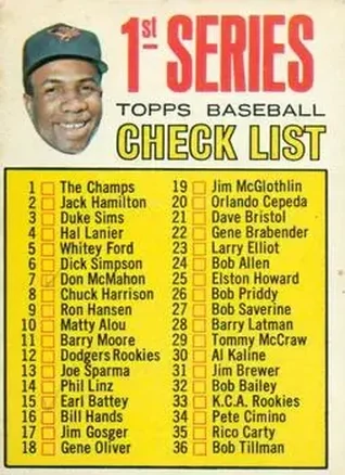 1967 O-Pee-Chee #62 - Frank Robinson - Baltimore Orioles