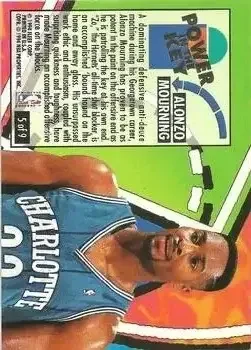 Back of Alonzo Mourning