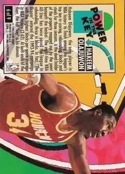 Back of Hakeem Olajuwon