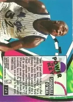 Back of Shaquille O'Neal
