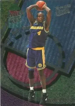 1993-94 Ultra #9 Power in the Key Chris Webber
