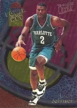 1993-94 Ultra #1 Power in the Key Larry Johnson