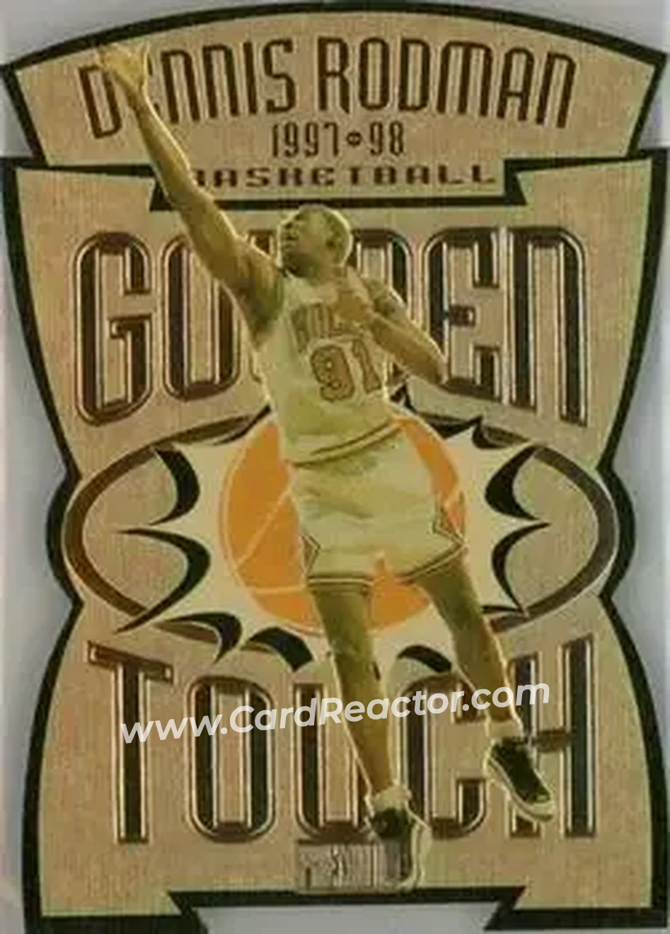 Front of Dennis Rodman