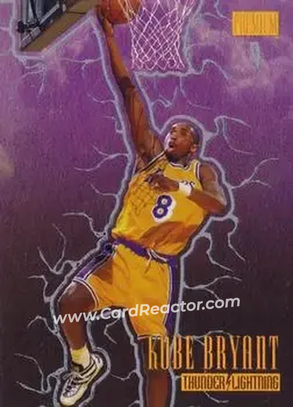 Front of Kobe Bryant