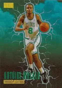 1997-98 SkyBox Premium - Thunder & Lightning #13 TL - Antoine Walker - Boston Celtics - Front