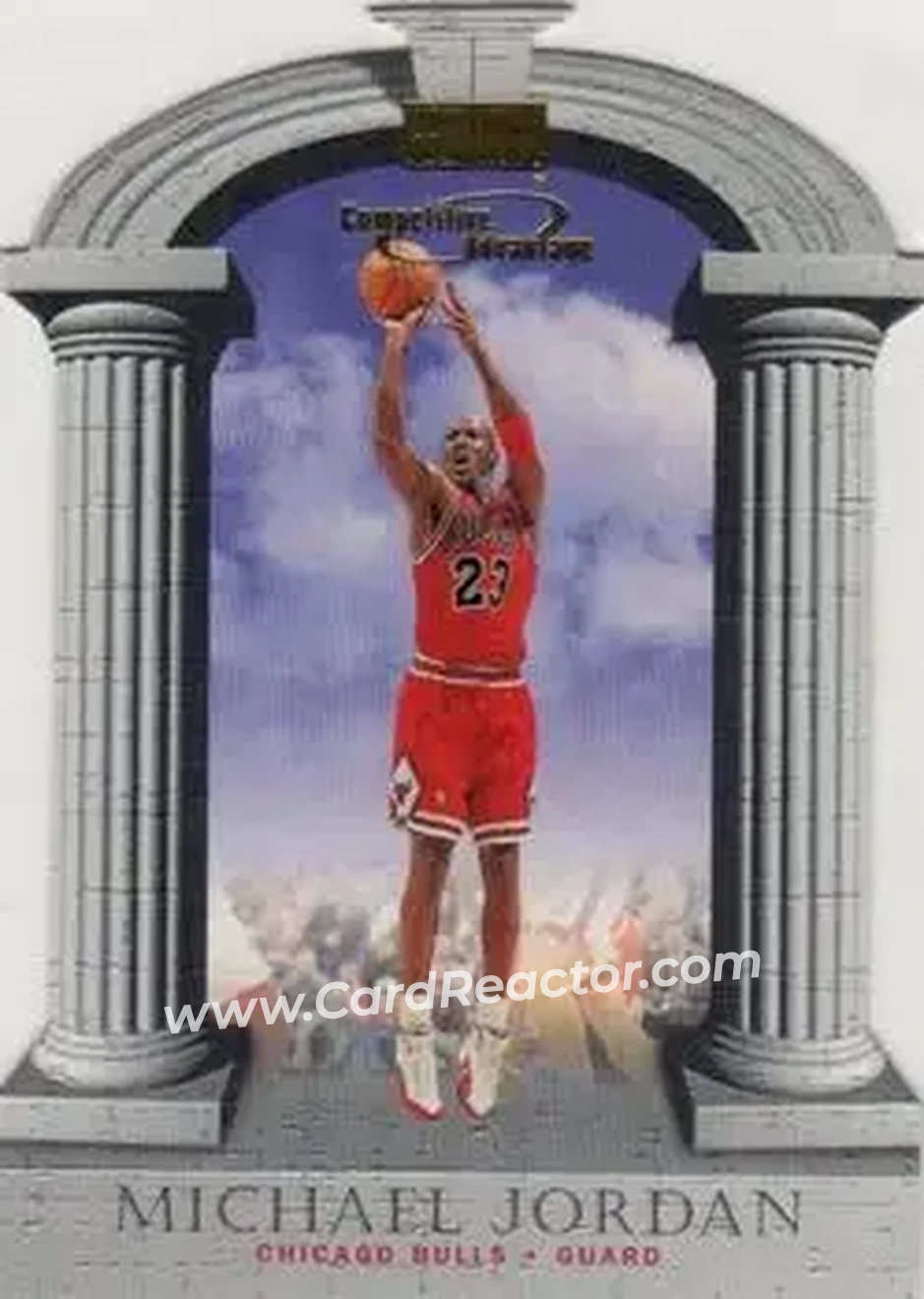 Front of Michael Jordan