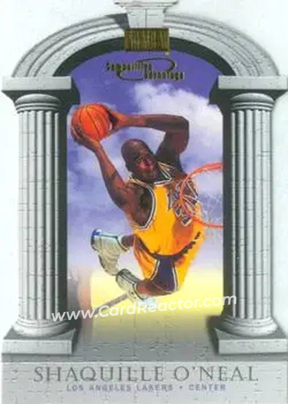 Front of Shaquille O'Neal