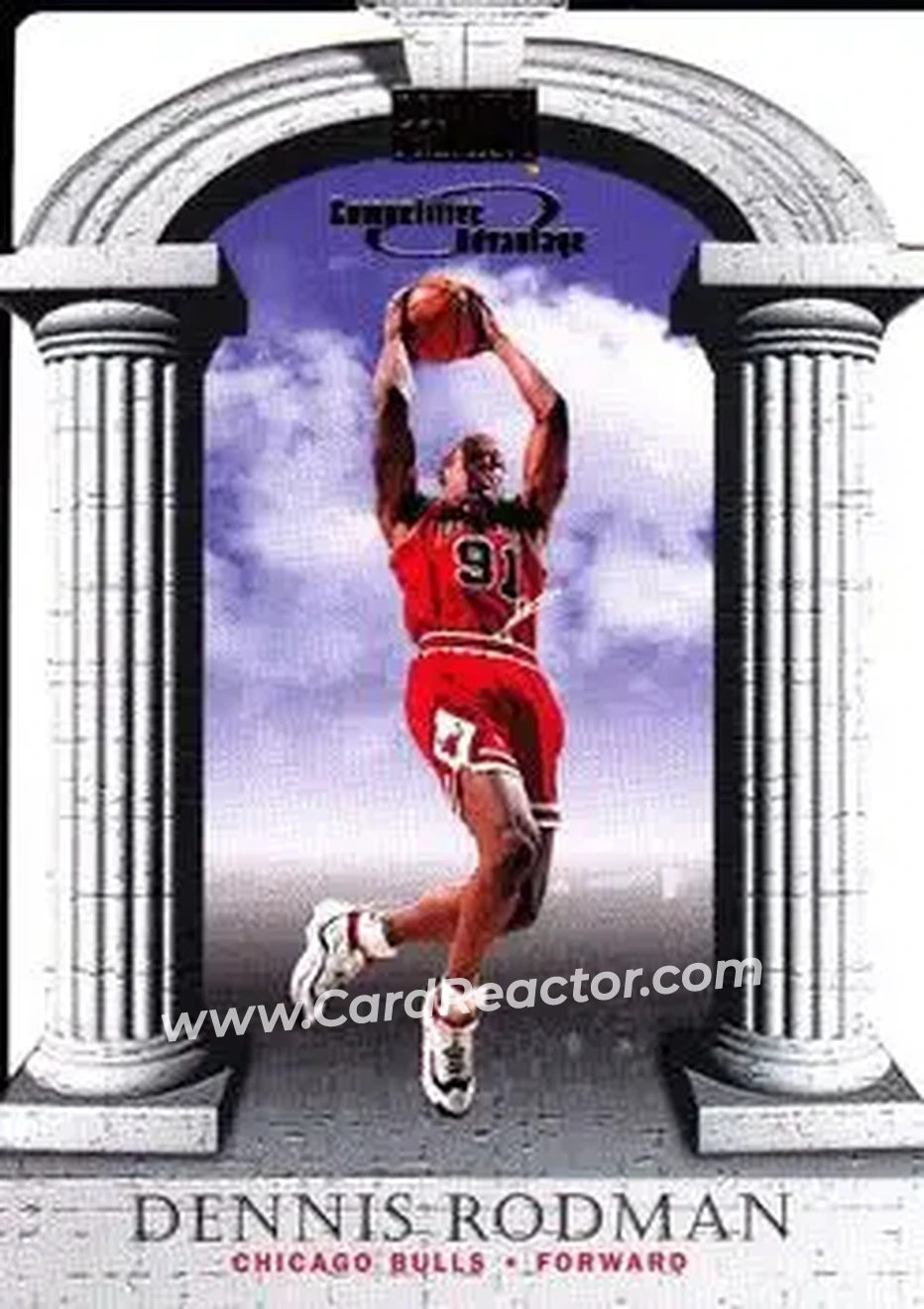 Front of Dennis Rodman