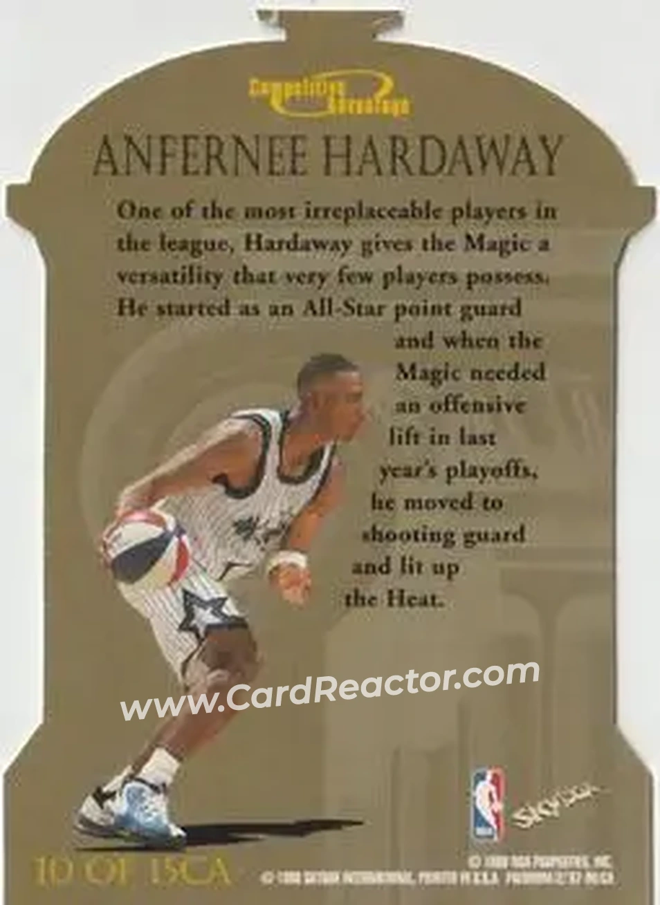 Back of Anfernee Hardaway