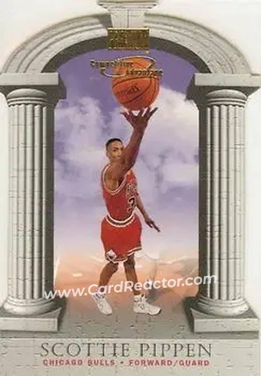 Front of Scottie Pippen