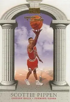 1997-98 SkyBox Premium - Competitive Advantage #12CA - Scottie Pippen - Chicago Bulls - Front 1997-98 SkyBox Premium - Competitive Advantage #12CA - Scottie Pippen - Chicago Bulls - Front