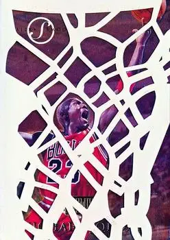 1997-98 SkyBox Premium - Silky Smooth #1 SS - Michael Jordan - Chicago Bulls - Front