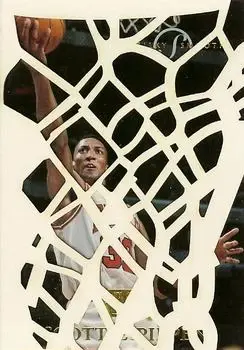 1997-98 SkyBox Premium - Silky Smooth #9 SS - Scottie Pippen - Chicago Bulls - Front