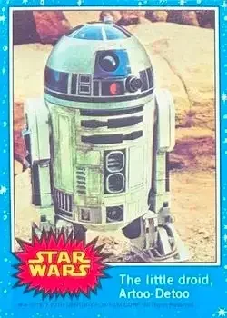 1977 Topps Star Wars #1977 droid, Artoo Detoo