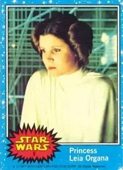 1977 Topps Star Wars #5 Princess Leia Organa