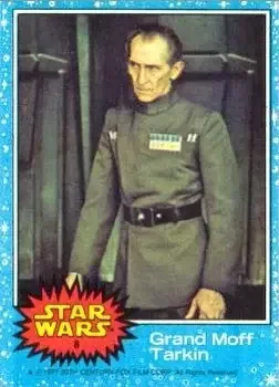 1977 Topps Star Wars #8 Grand Moff Tarkin