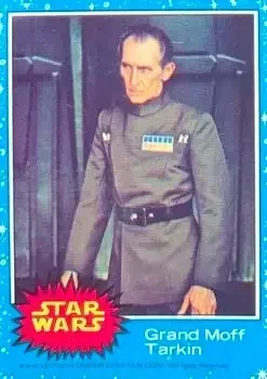 1977 Topps Star Wars #1977 Tarkin