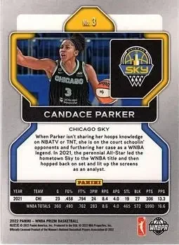Back of Candace Parker