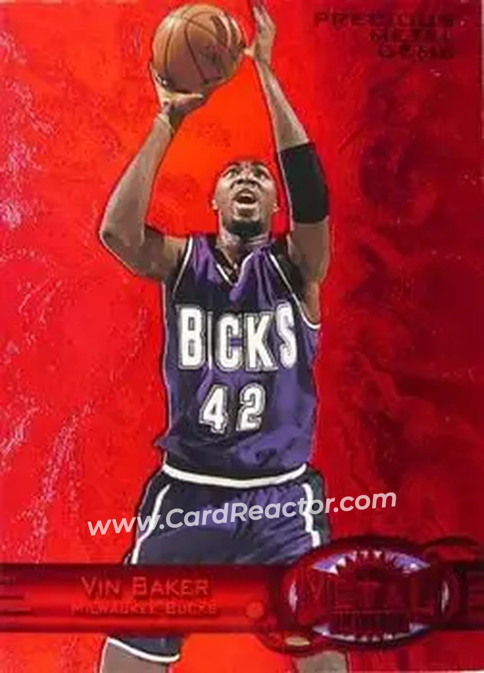 Front of Vin Baker
