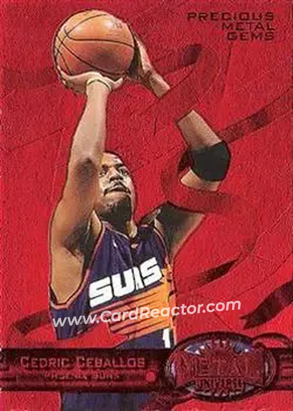 Front of Cedric Ceballos