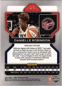 Back of Danielle Robinson