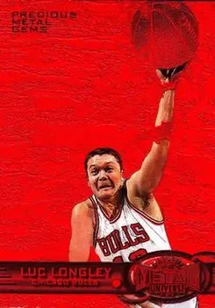 1997-98 Metal Universe #18 PMG 1997-98 Metal Universe Luc Longley