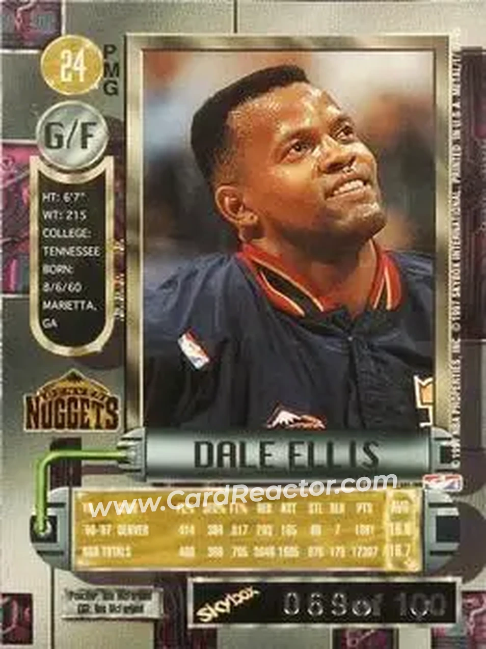 Back of Dale Ellis
