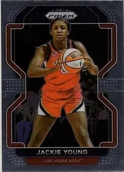 2022 Panini Prizm WNBA #7 - Jackie Young - Las Vegas Aces