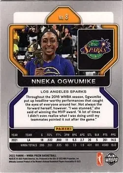 Back of Nneka Ogwumike
