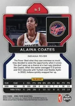 Back of Alaina Coates